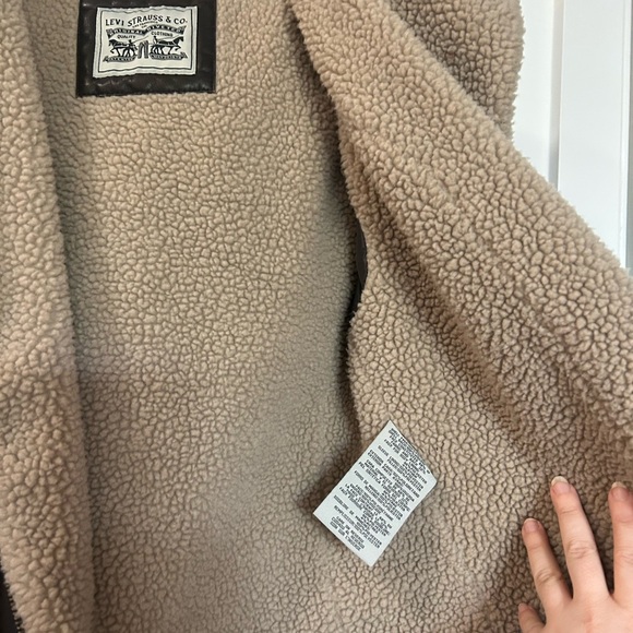 NWT leather Levi’s jacket - Picture 9 of 10